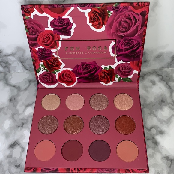 ColourPop Fem Rosa She Pressed Powder Shadow Palette - Picture 3 of 16